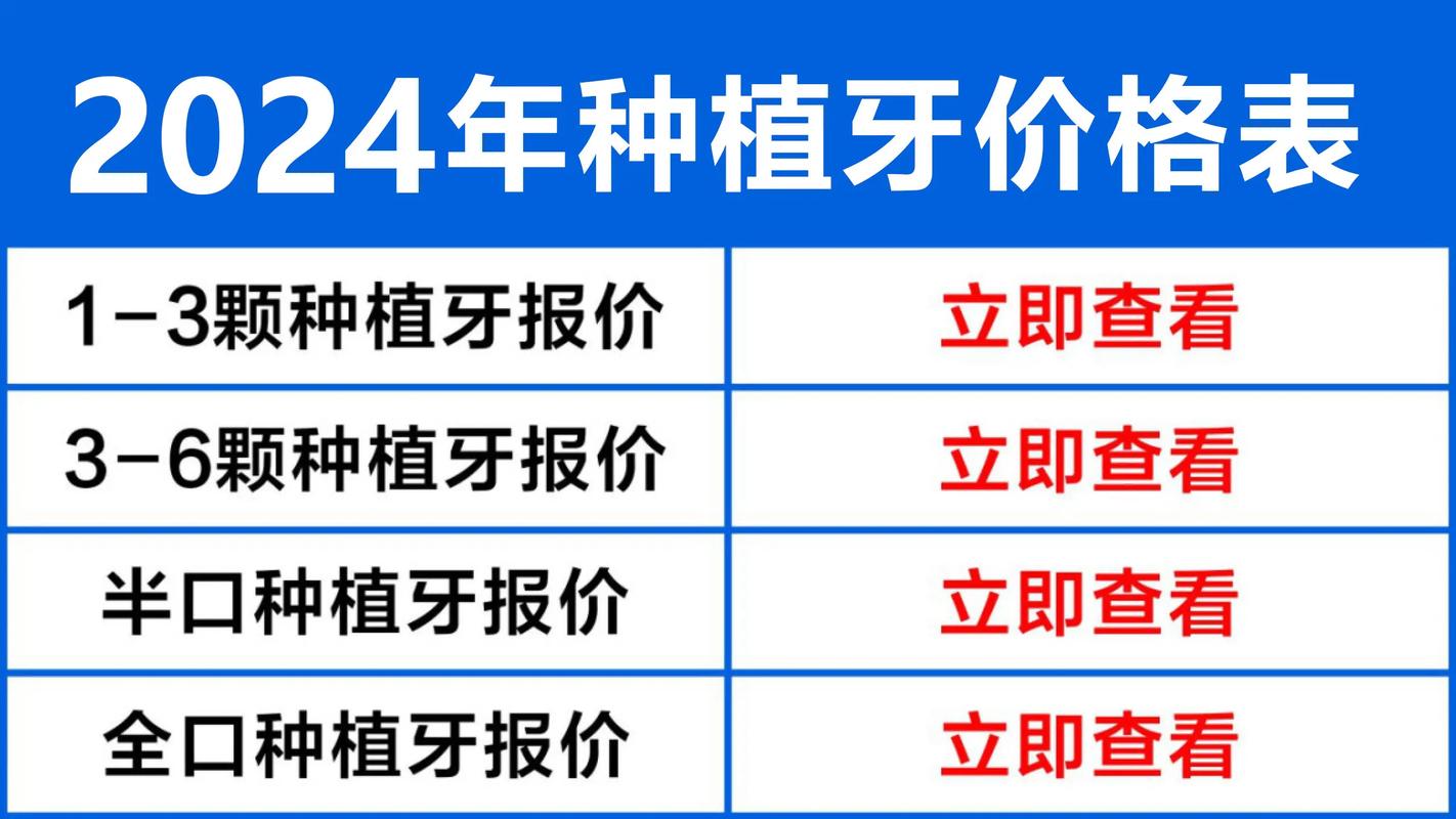 上海2022年种植牙价格多少钱一颗 费用构成全解析